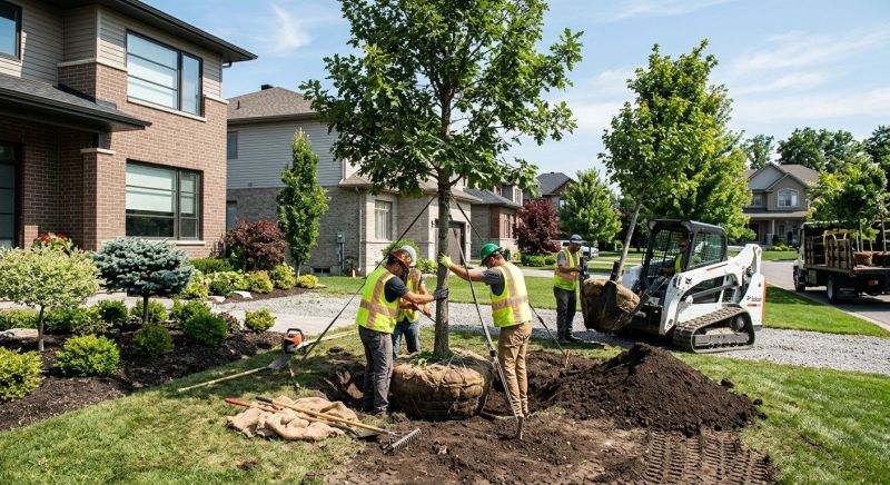 Oak Tree Planting in Ventura County, CA
